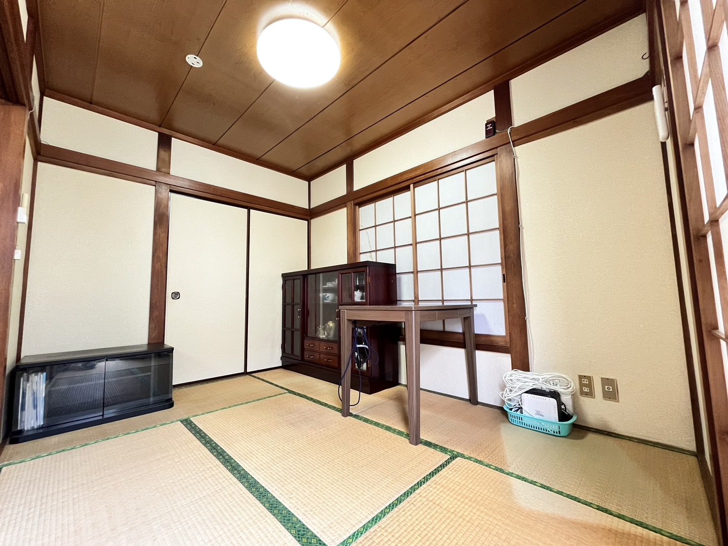ほぼ片付いている状態